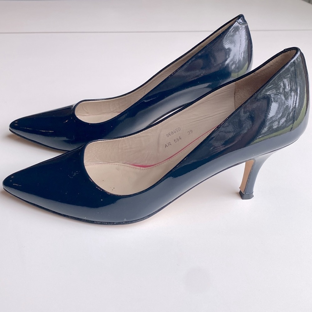 Boden 🇬🇧 navy patent heels